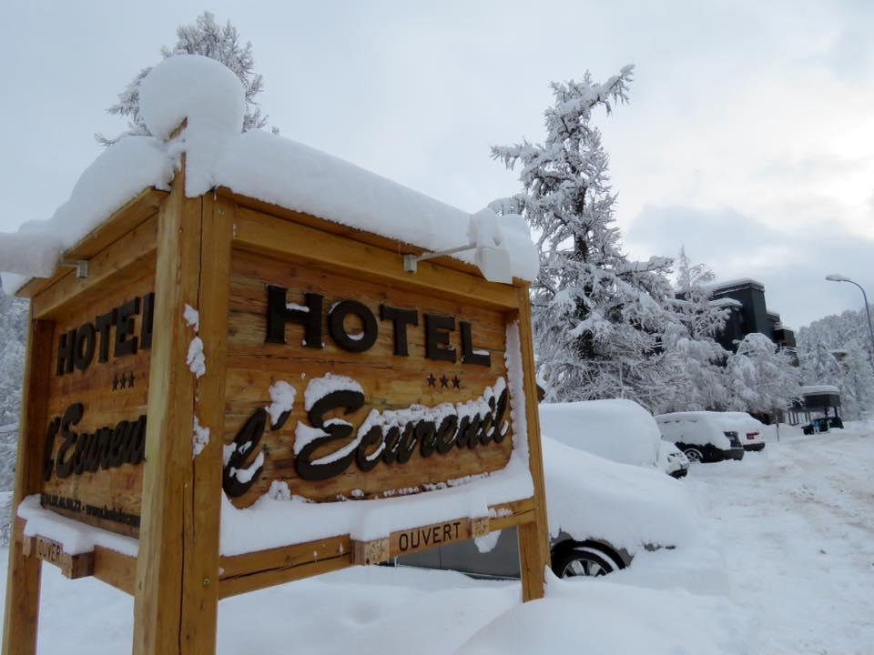 Hotel Ecureuil Vars  Exterior foto